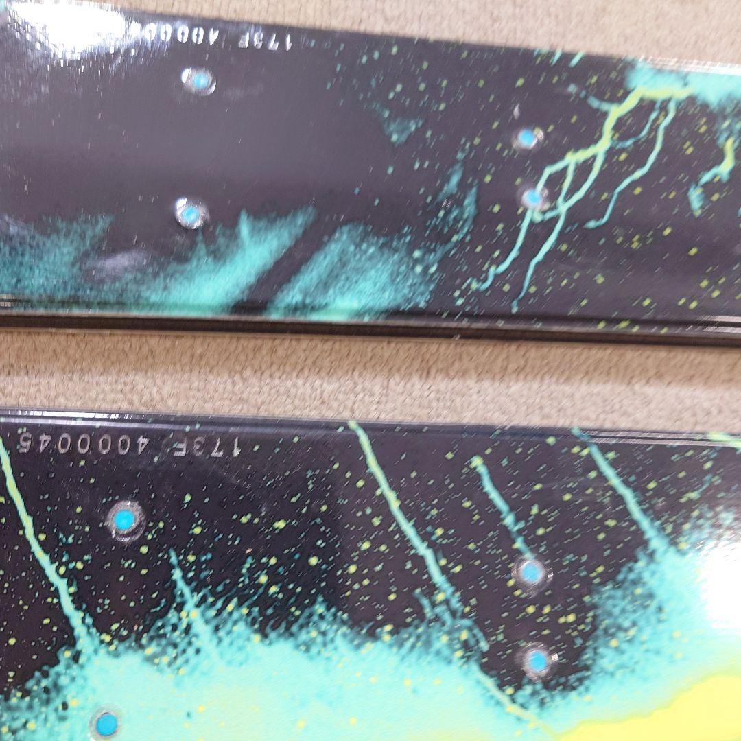 【訳あり】使用頻度少ないです。パウダーswallowスキー173cmスキー板のみ