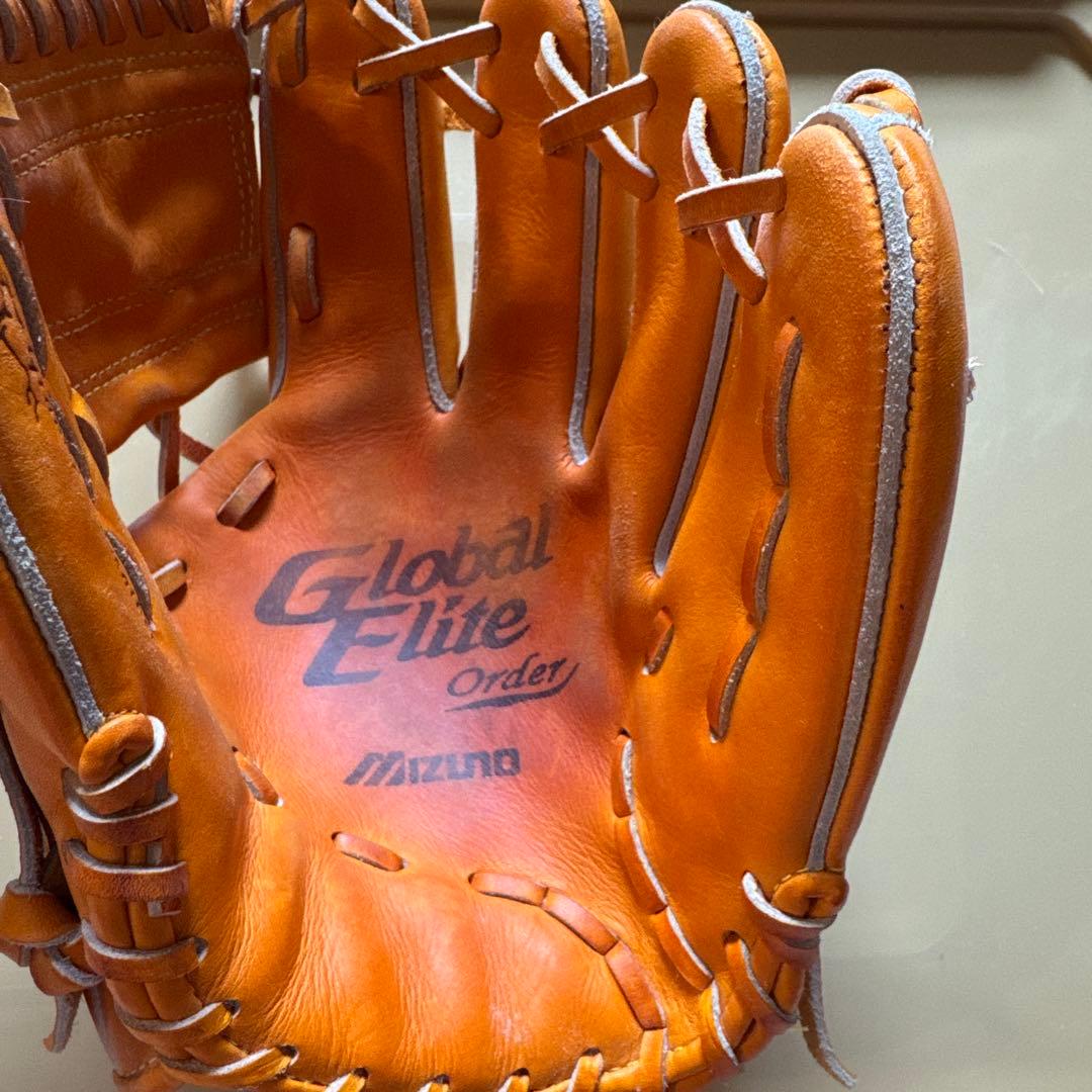 Global Elite Order 軟式グローブ オレンジ