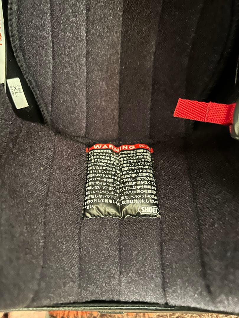 SHOEI ex_zeroブラック フルフェイスヘルメット バイザー付き