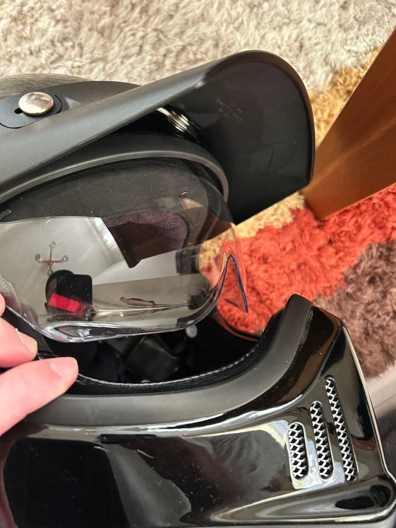 SHOEI ex_zeroブラック フルフェイスヘルメット バイザー付き