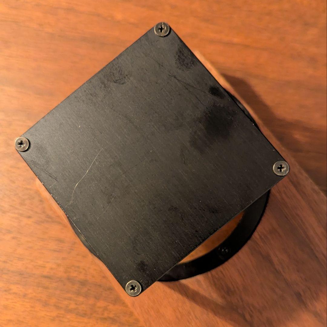 INAVANCE ウォールナット ワンズテーブル アルマイト ブラック