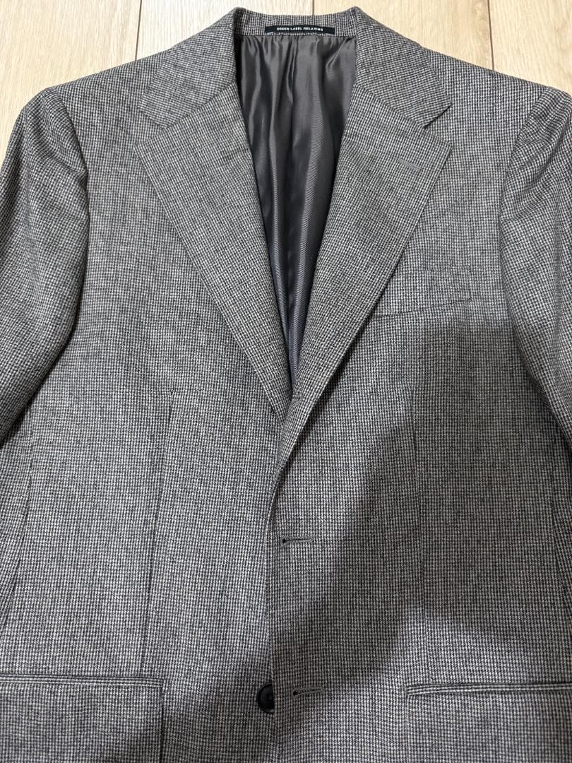 Green Label Relaxing　スーツ　セットアップ　千鳥格子