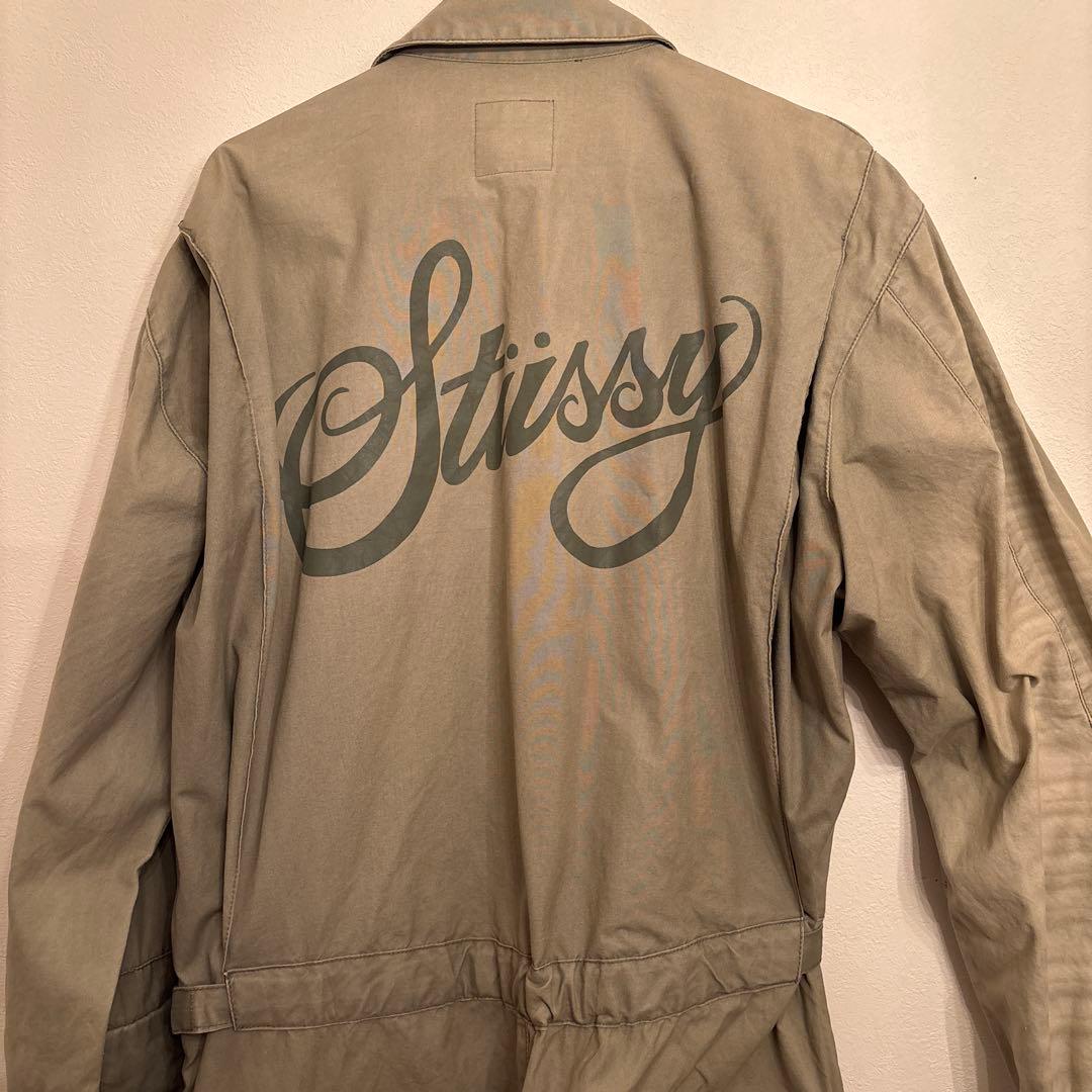 Stussy カーキ　ツナギ
