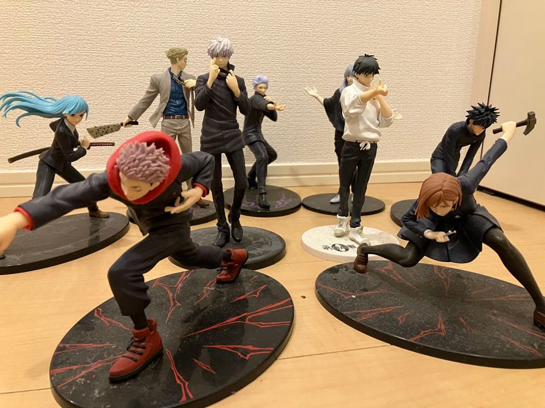 呪術廻戦 全巻セット (0-30巻) フィギュア9体　特典付き