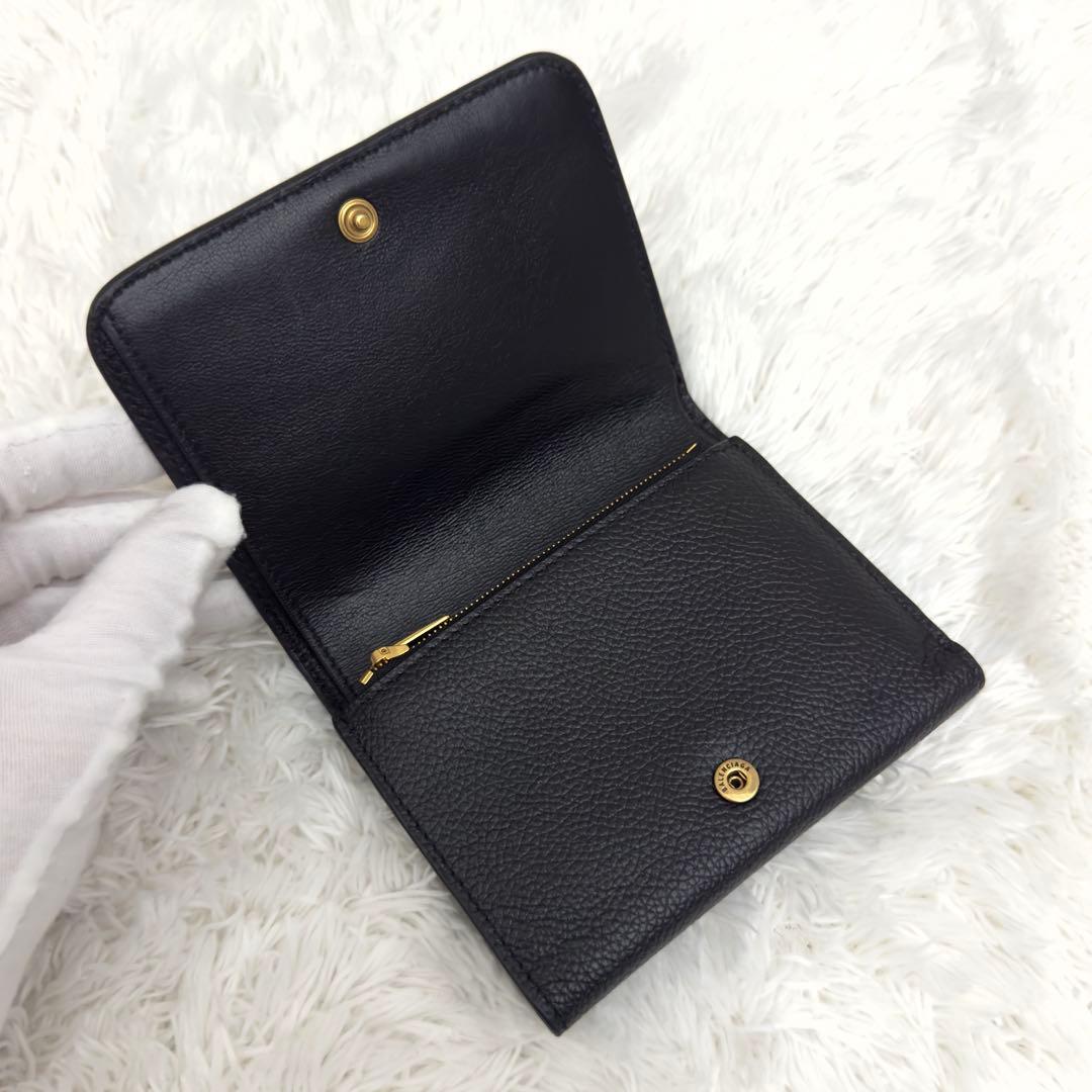 極美品⭐️BALENCIAGA バレンシアガ キャッシュ ウォレット 財布 レザー