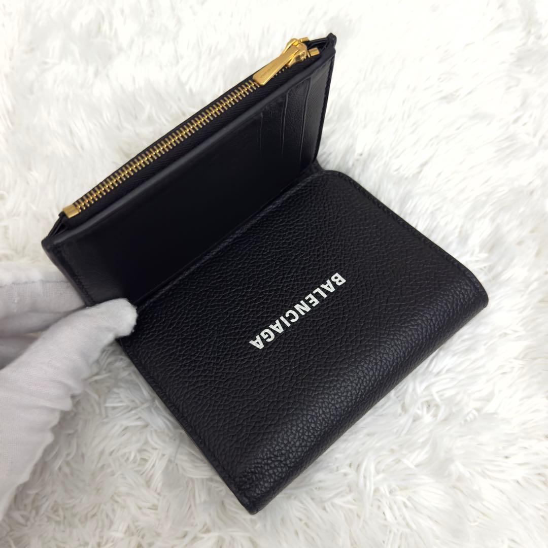 極美品⭐️BALENCIAGA バレンシアガ キャッシュ ウォレット 財布 レザー