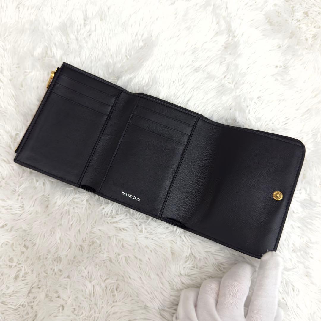 極美品⭐️BALENCIAGA バレンシアガ キャッシュ ウォレット 財布 レザー