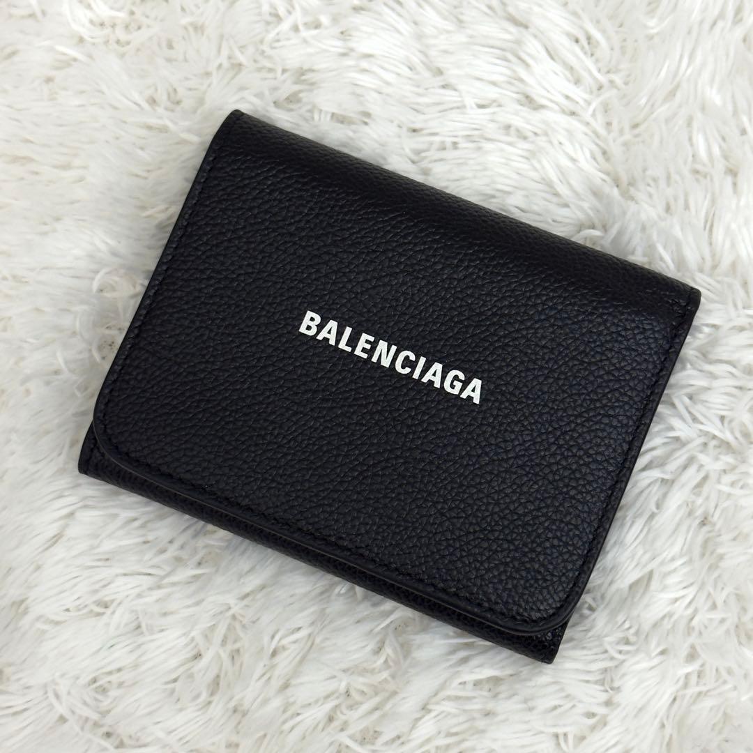 極美品⭐️BALENCIAGA バレンシアガ キャッシュ ウォレット 財布 レザー