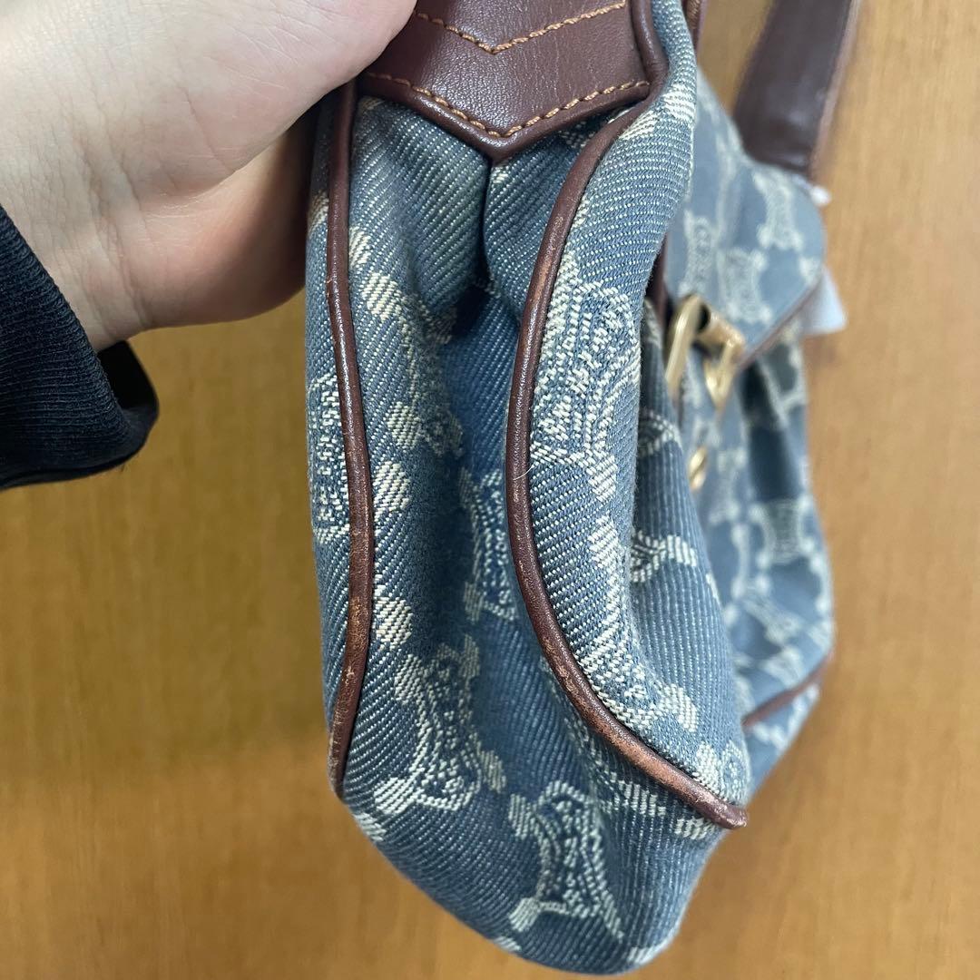 セリーヌ　デニム　バッグ