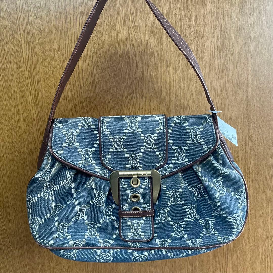 セリーヌ　デニム　バッグ