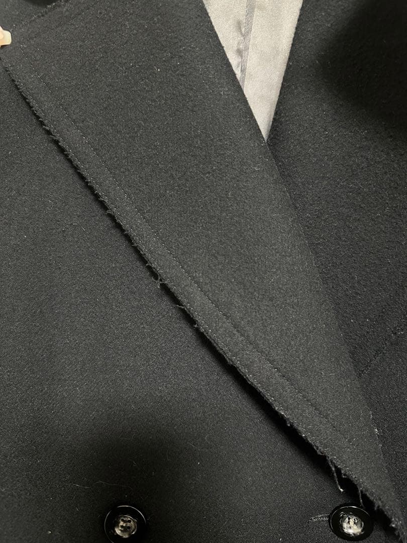メゾンスペシャル　スーパー140メルトンダブルコート