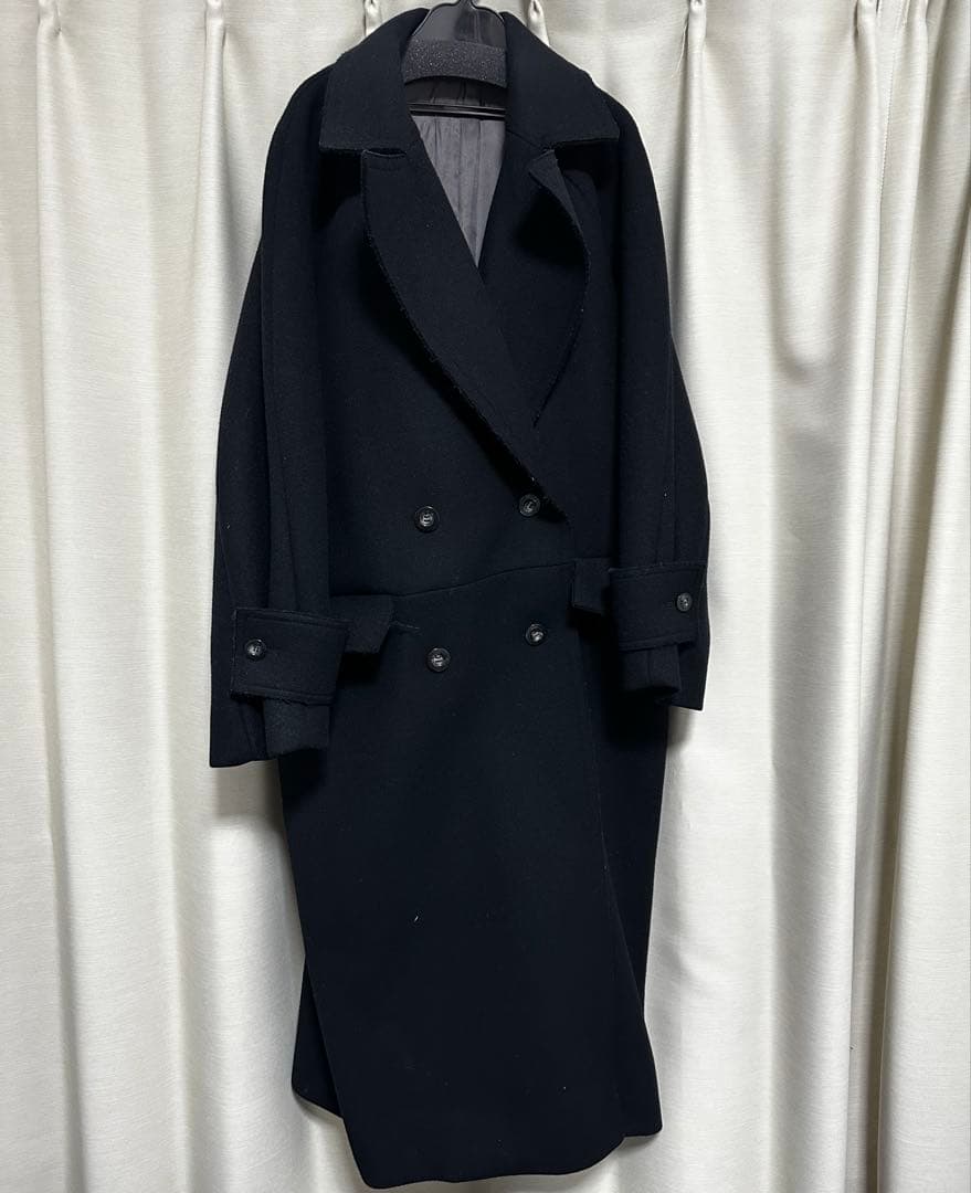 メゾンスペシャル　スーパー140メルトンダブルコート