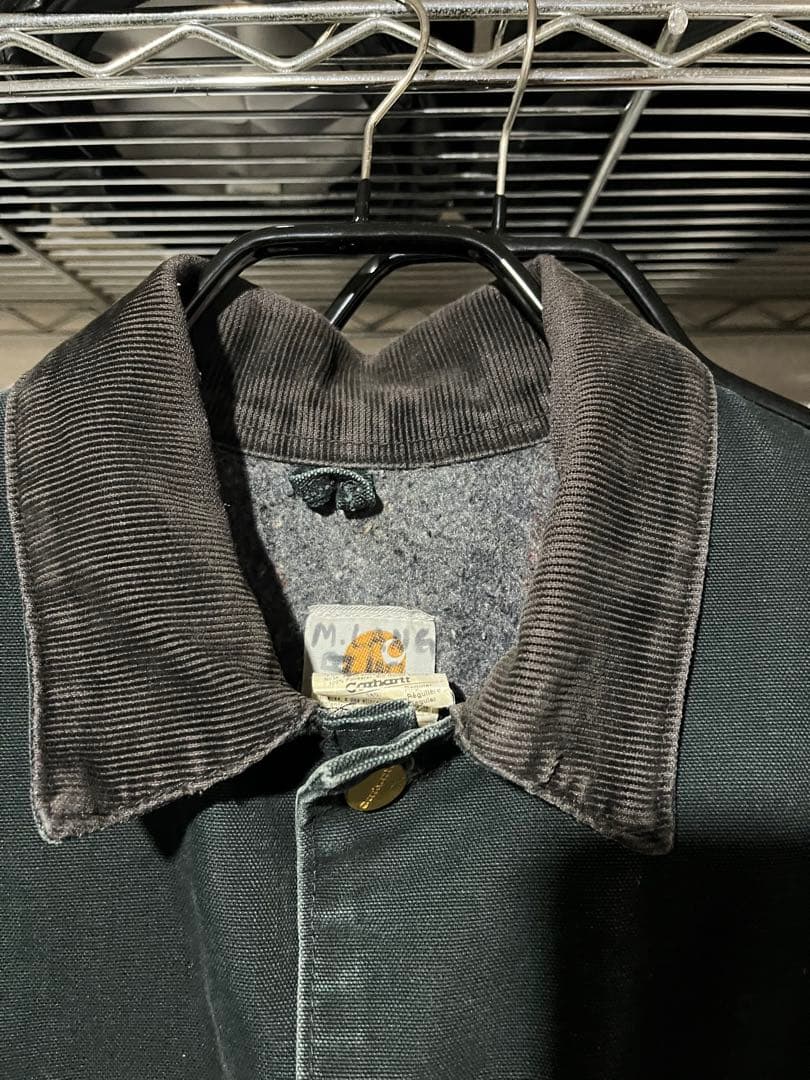 週末までの出品　カーハート ミシガンチョアコート C01 BLK 40