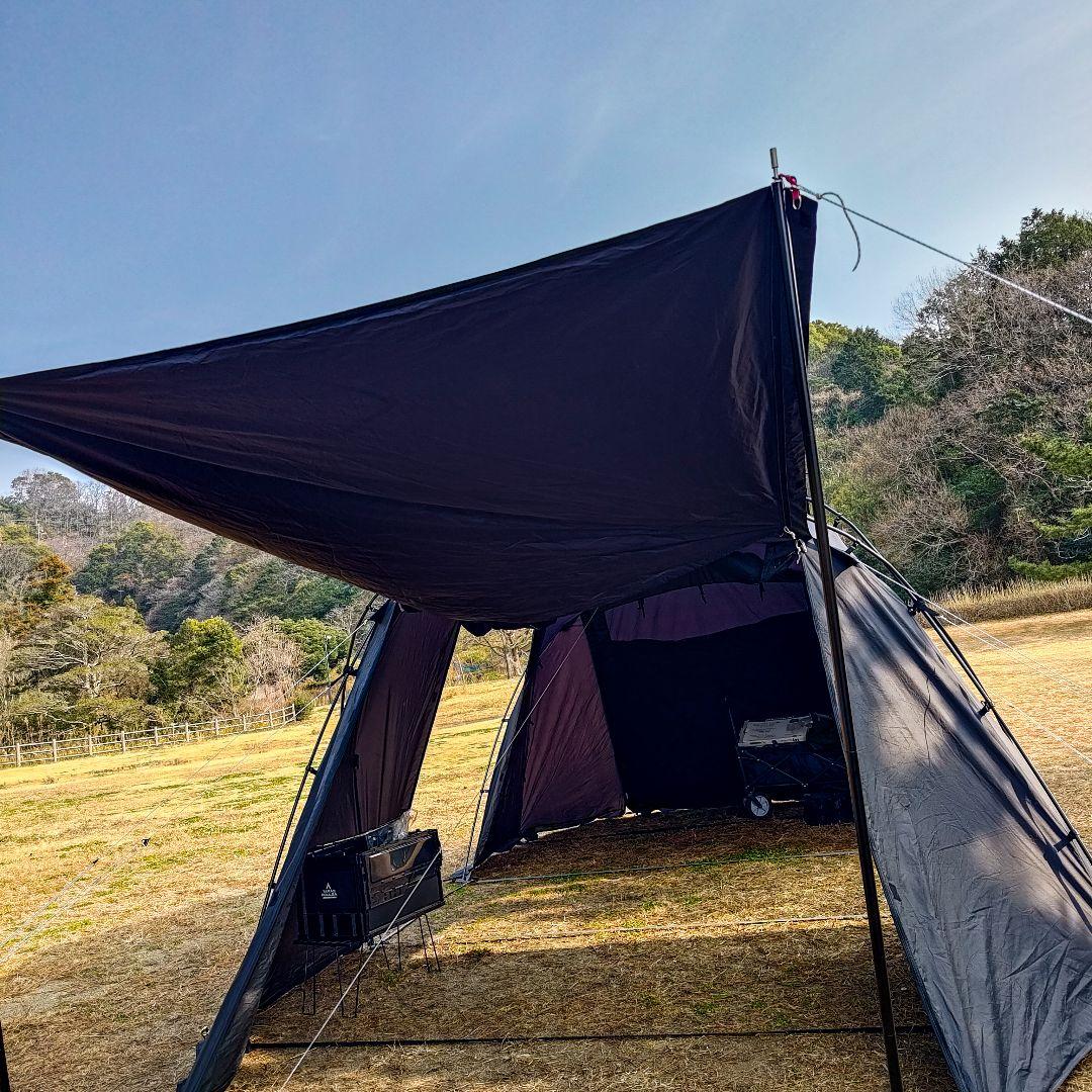 値下げ中！　MURACO ZIZ 5P　ブラック　アウトドア・キャンプ