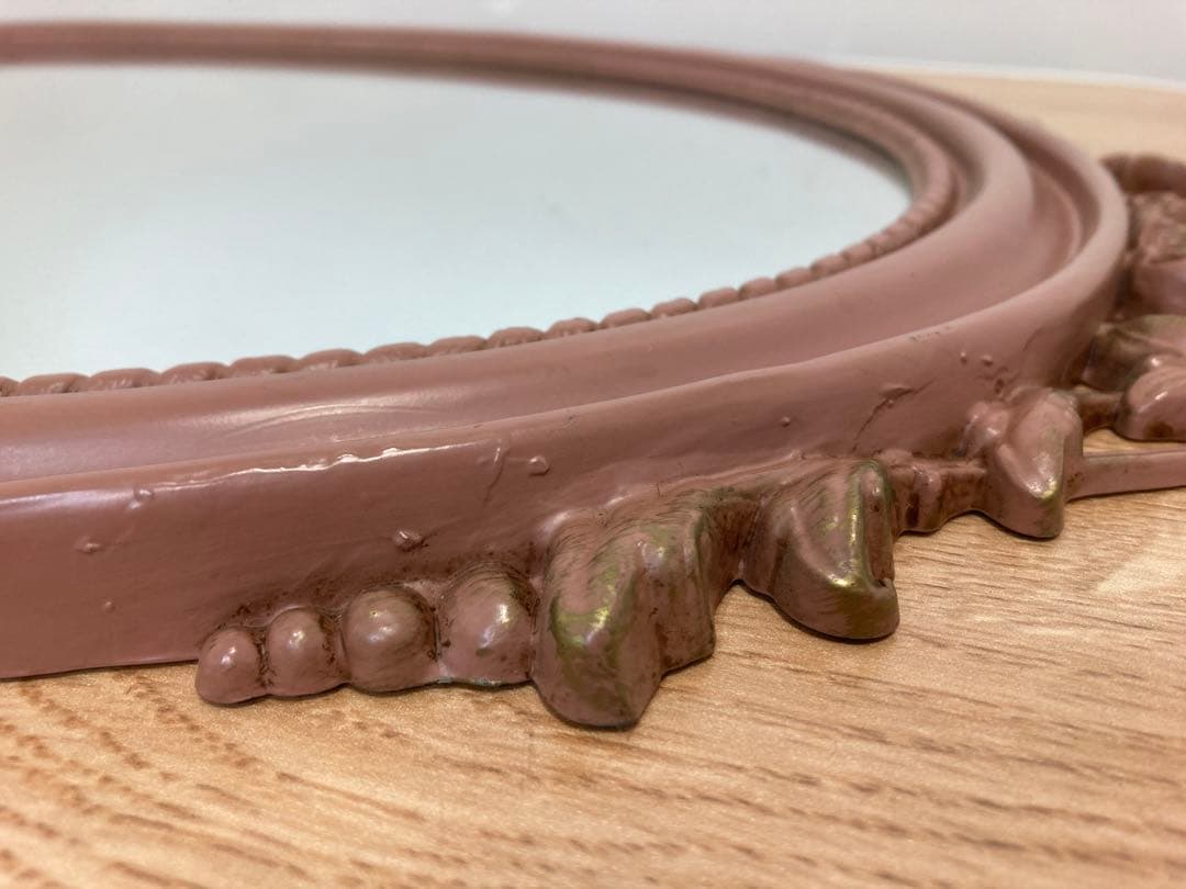 イタリア製アンティーク調ウォールミラー