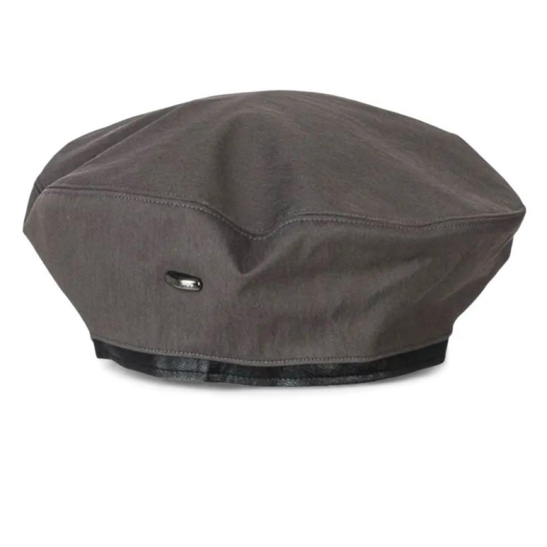 OUR LEGACY レザートリムベレー帽