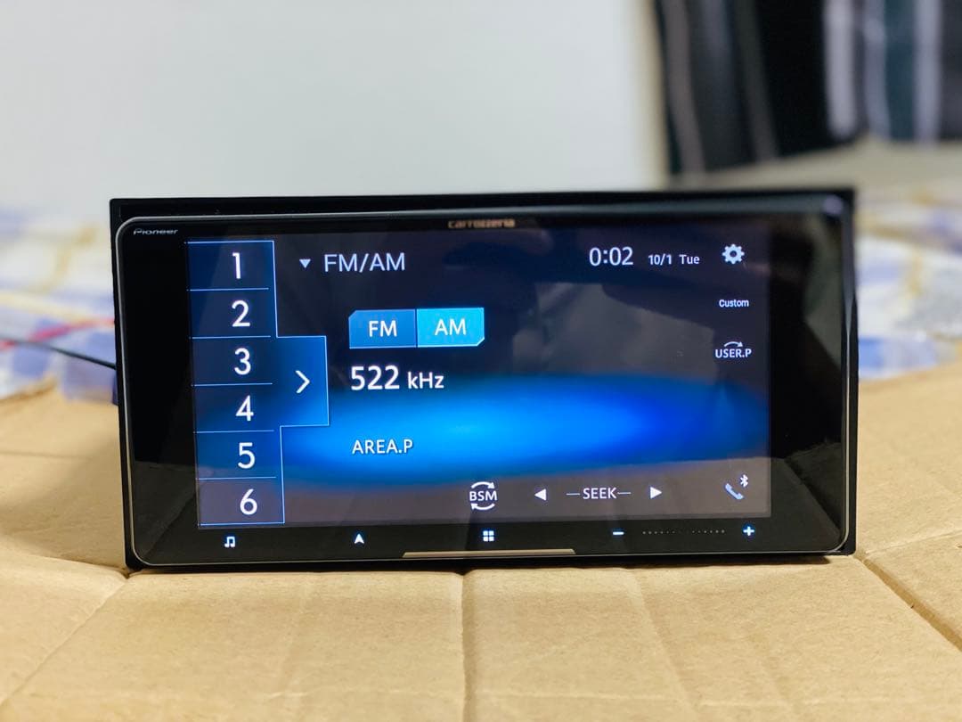 カロッツェリア AVIC-CW910dc カーナビ map data 2022