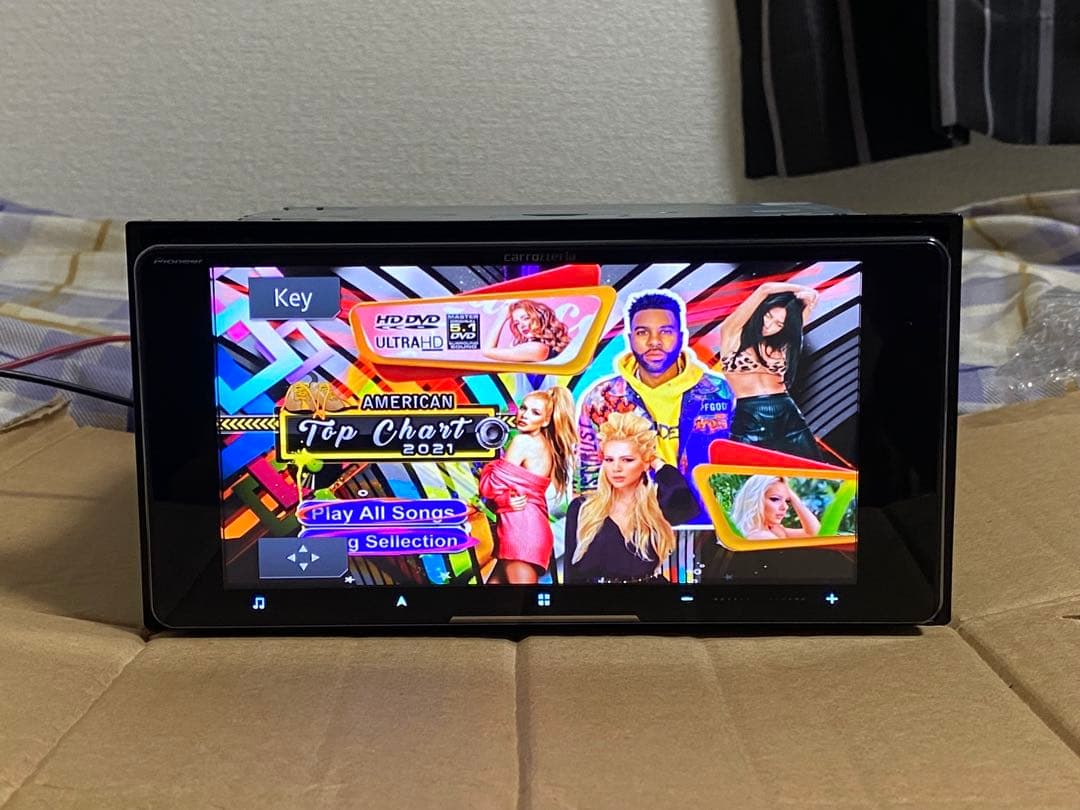 カロッツェリア AVIC-CW910dc カーナビ map data 2022