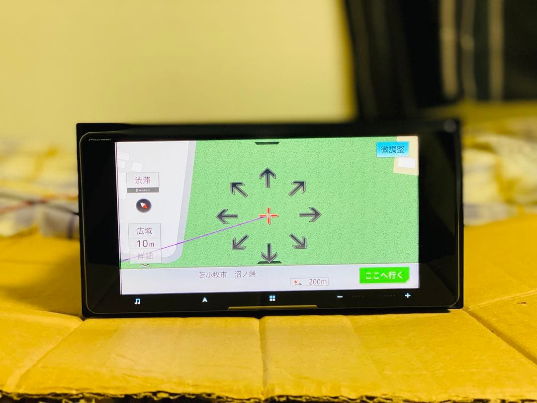 カロッツェリア AVIC-CW910dc カーナビ map data 2022