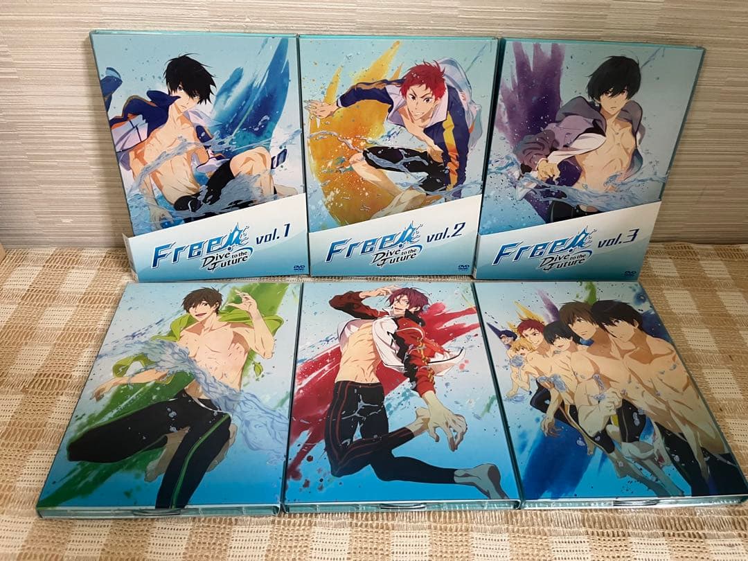 Free!-Dive to the Future- 初回全6巻セット DVD
