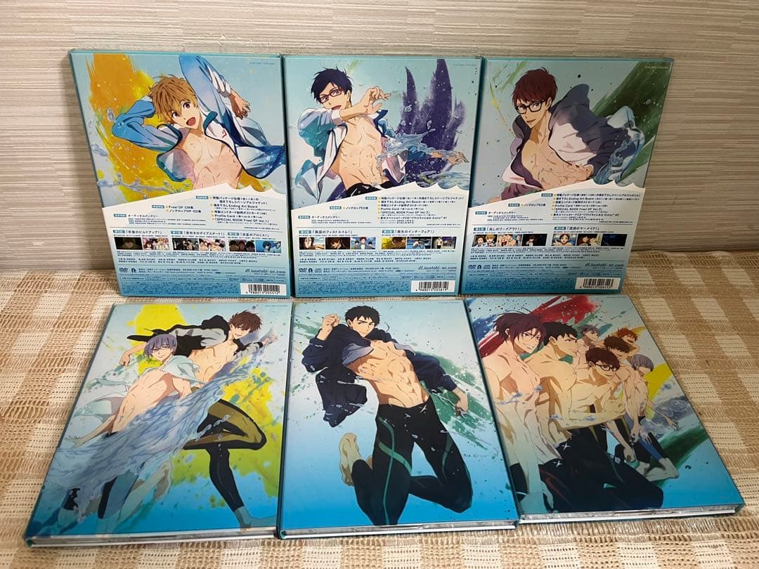 Free!-Dive to the Future- 初回全6巻セット DVD