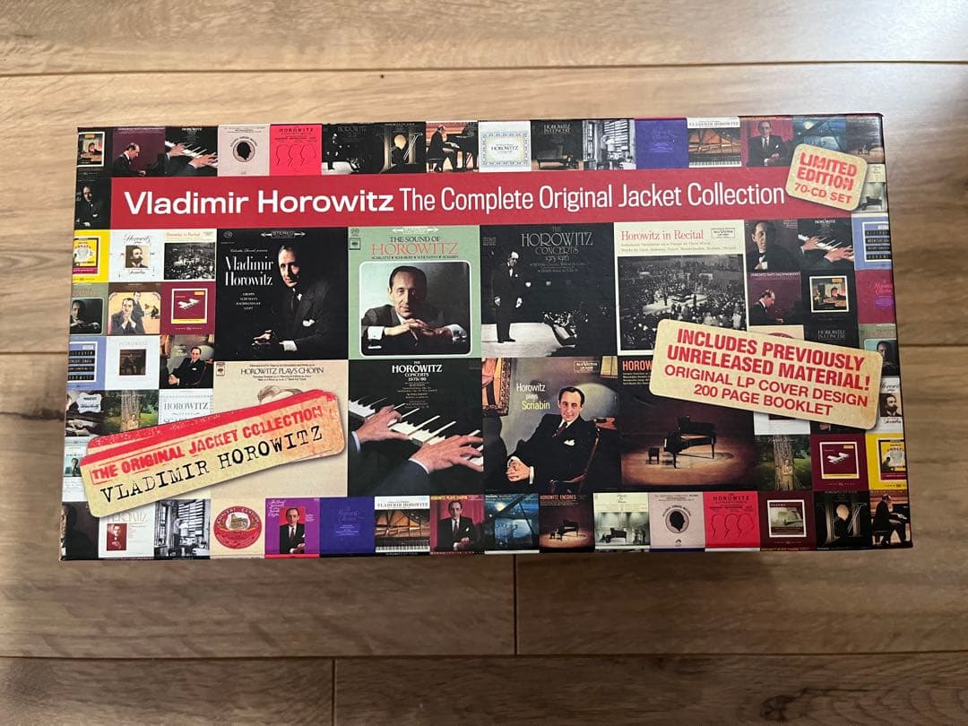 Vladimir Horowitz 完全オリジナルジャケットコレクション