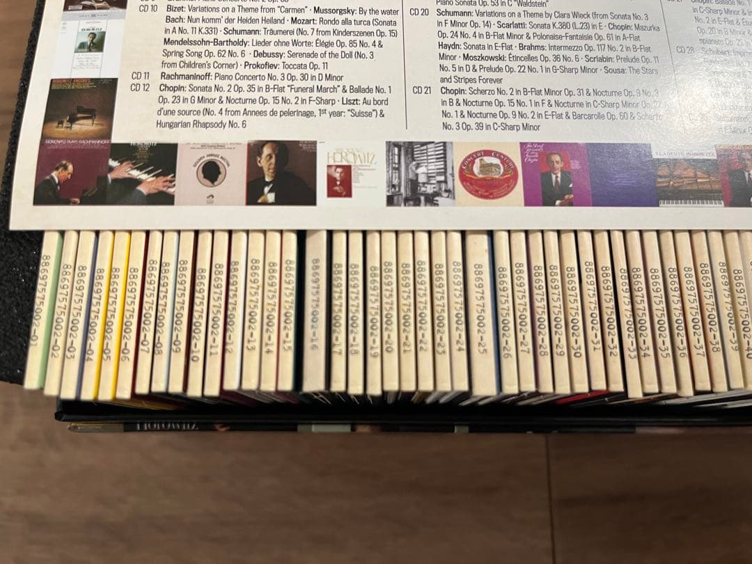 Vladimir Horowitz 完全オリジナルジャケットコレクション