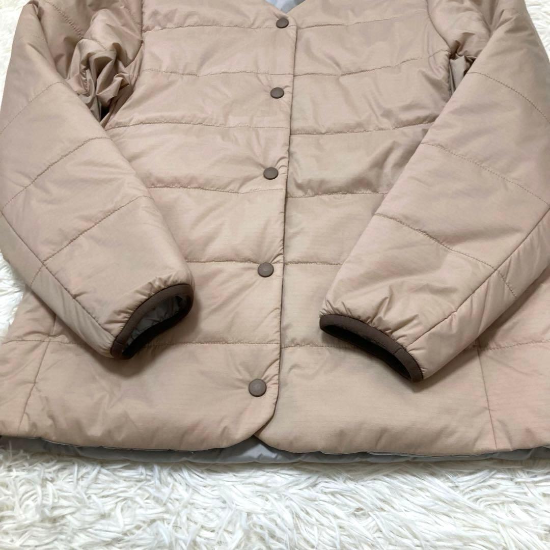 mio 　Marmot ノーカラージャケット　グレイシャーリリー