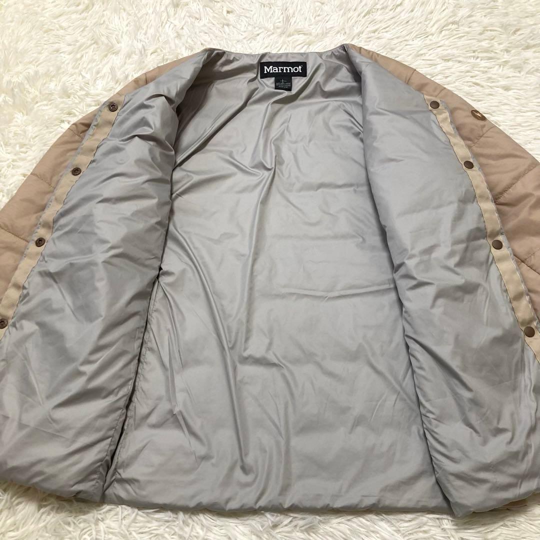 mio 　Marmot ノーカラージャケット　グレイシャーリリー