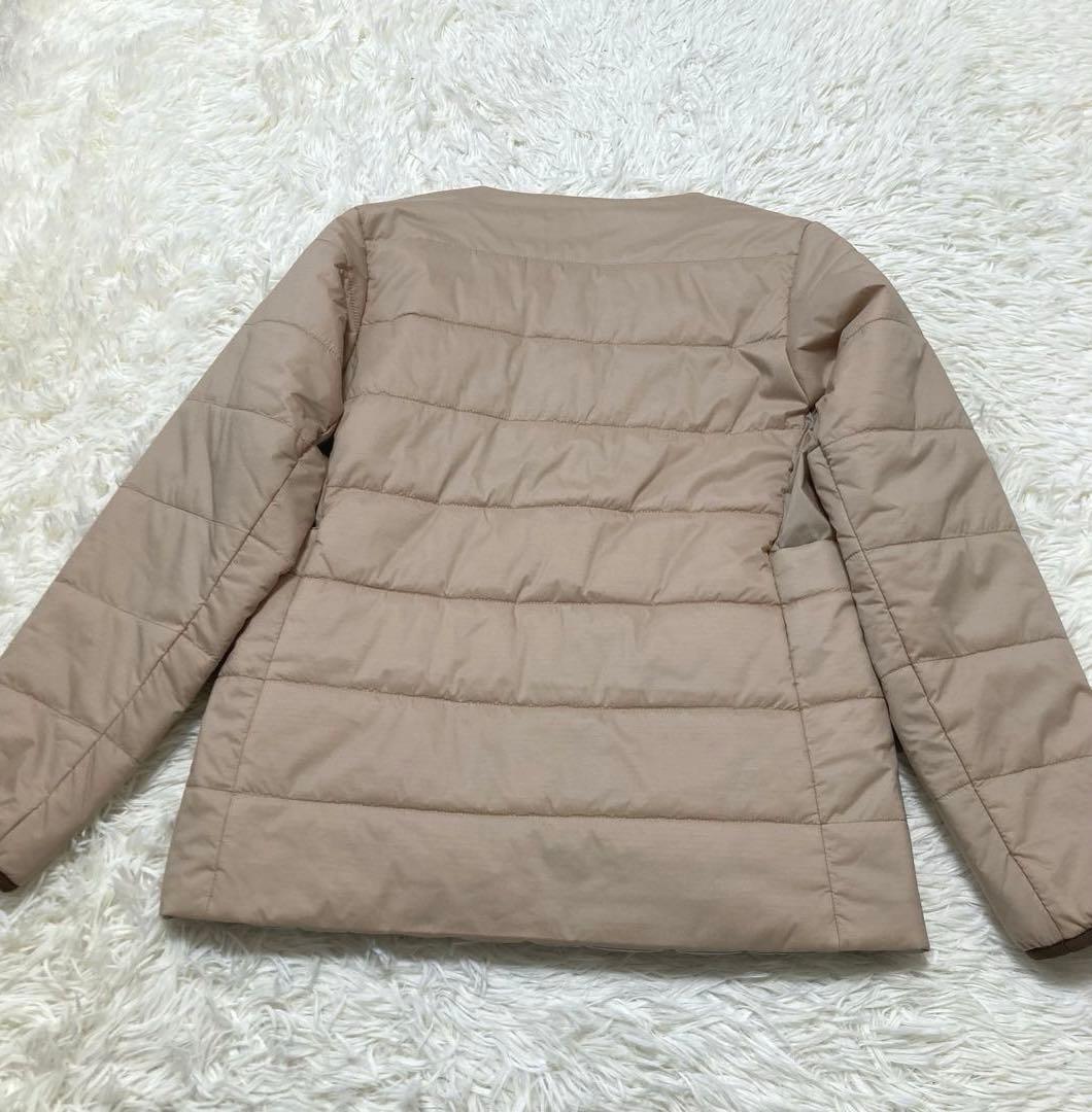 mio 　Marmot ノーカラージャケット　グレイシャーリリー