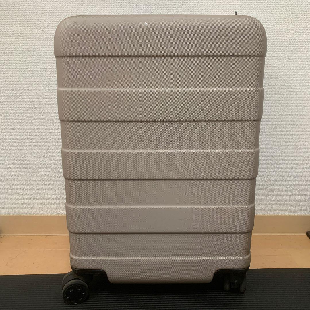 無印良品　4輪キャリーケース ベージュ　35L