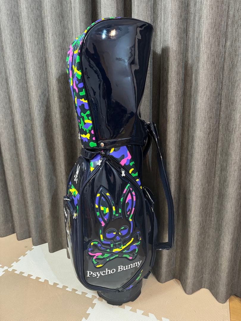[美品・希少]Psycho Bunny ゴルフバッグ・キャディバッグ