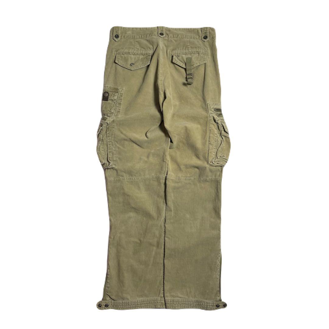 90s ラルフローレン カーゴパンツ ヴィンテージ y2k ミリタリー