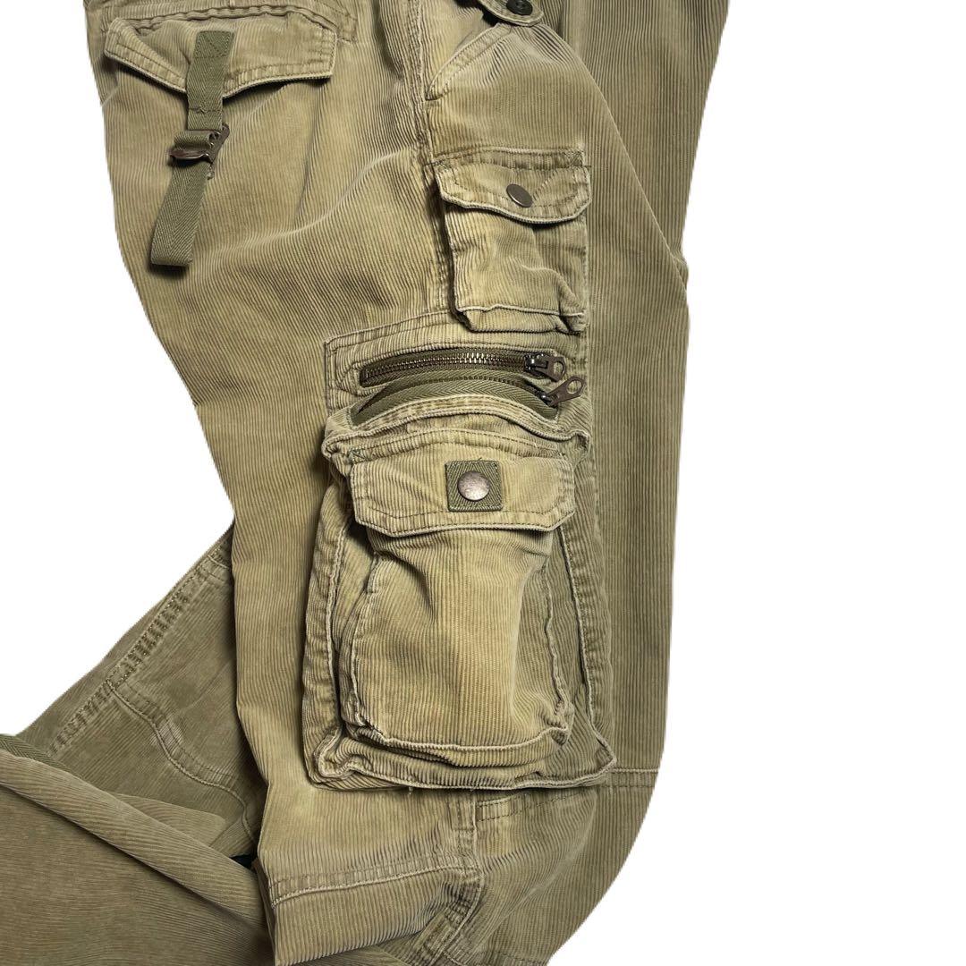 90s ラルフローレン カーゴパンツ ヴィンテージ y2k ミリタリー