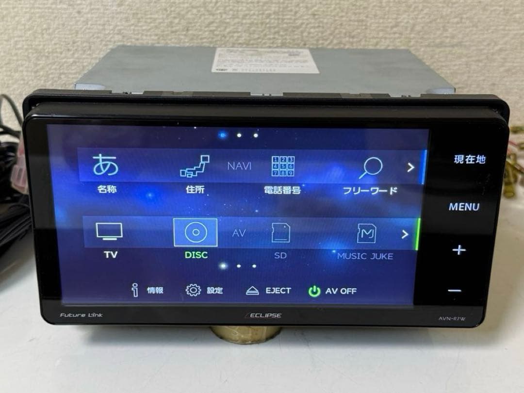 Eclipse イクリプス　AVN-R7Wカーナ 地図データ 2016年