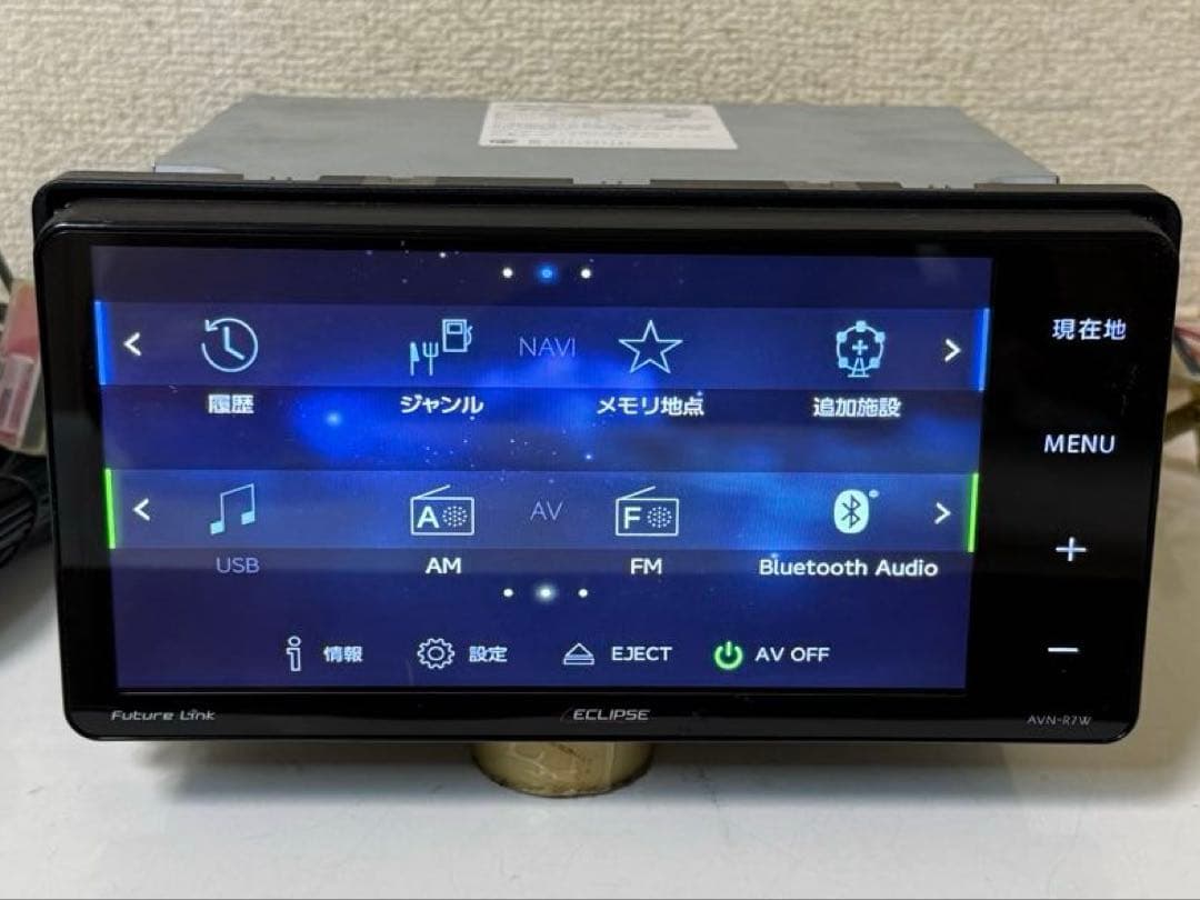 Eclipse イクリプス　AVN-R7Wカーナ 地図データ 2016年