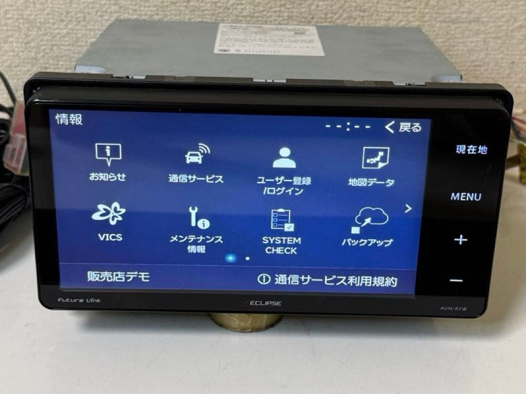 Eclipse イクリプス　AVN-R7Wカーナ 地図データ 2016年