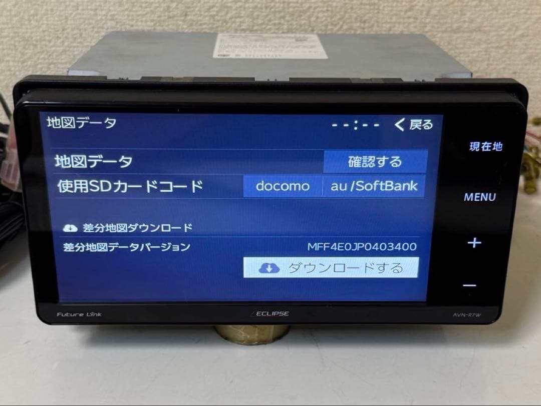 Eclipse イクリプス　AVN-R7Wカーナ 地図データ 2016年
