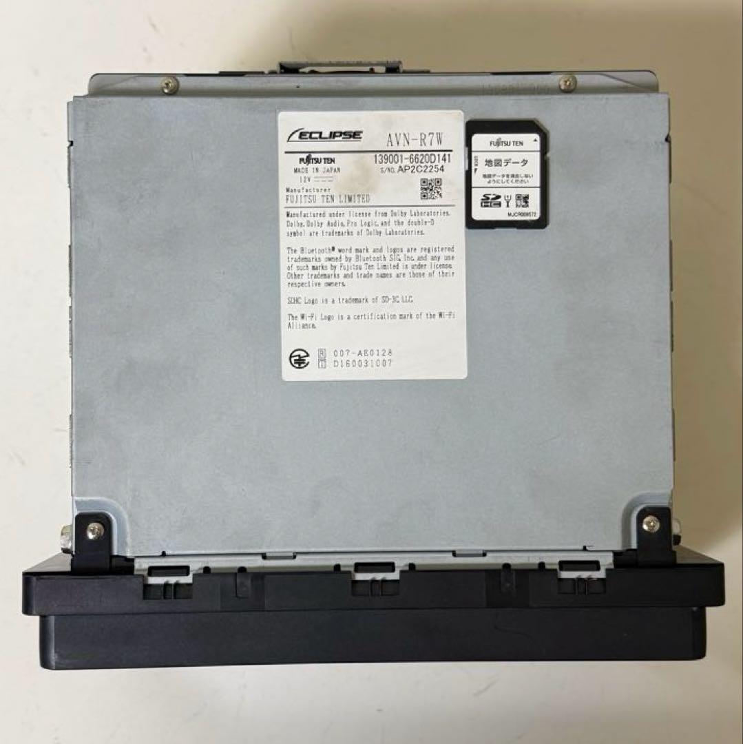 Eclipse イクリプス　AVN-R7Wカーナ 地図データ 2016年