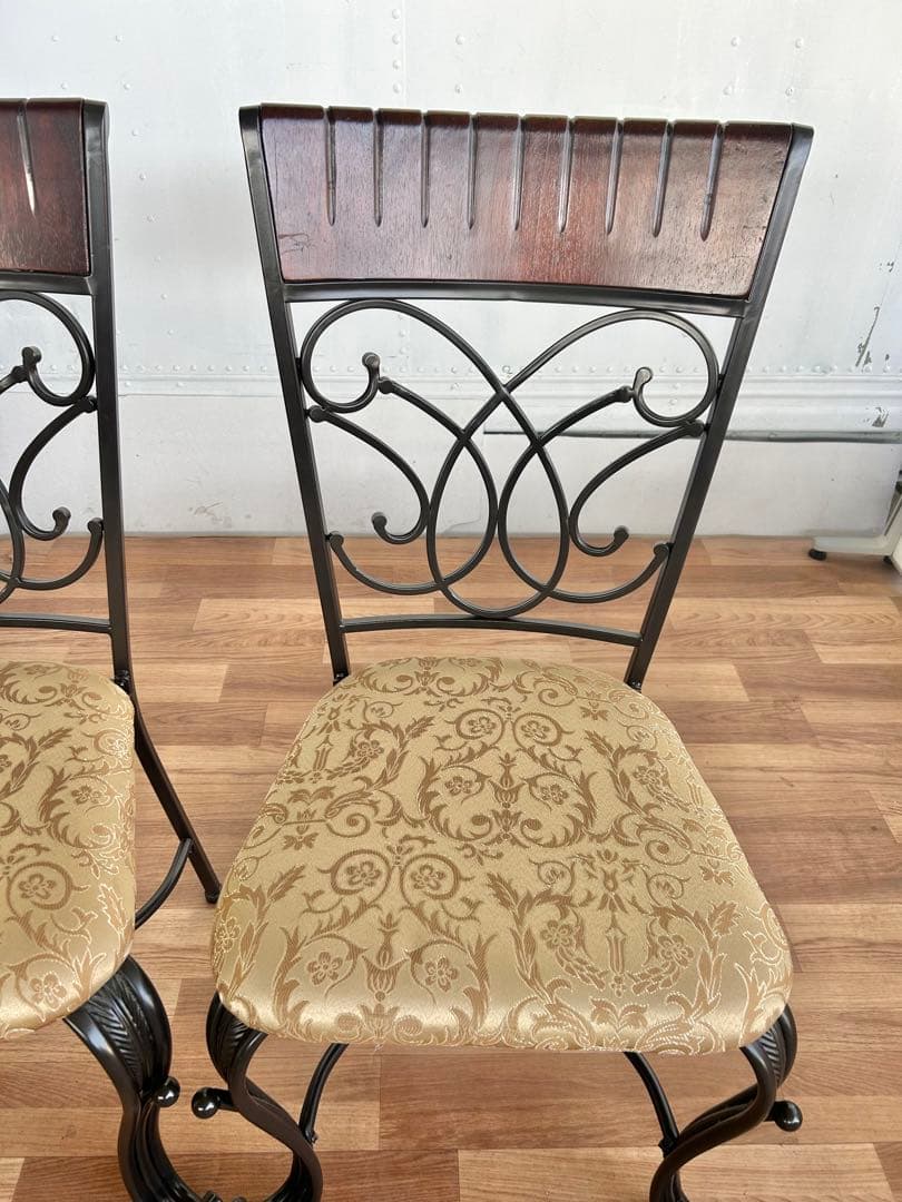 682 machi☆様　ダイニング　チェア　2脚 北欧 カントリー 美品　a