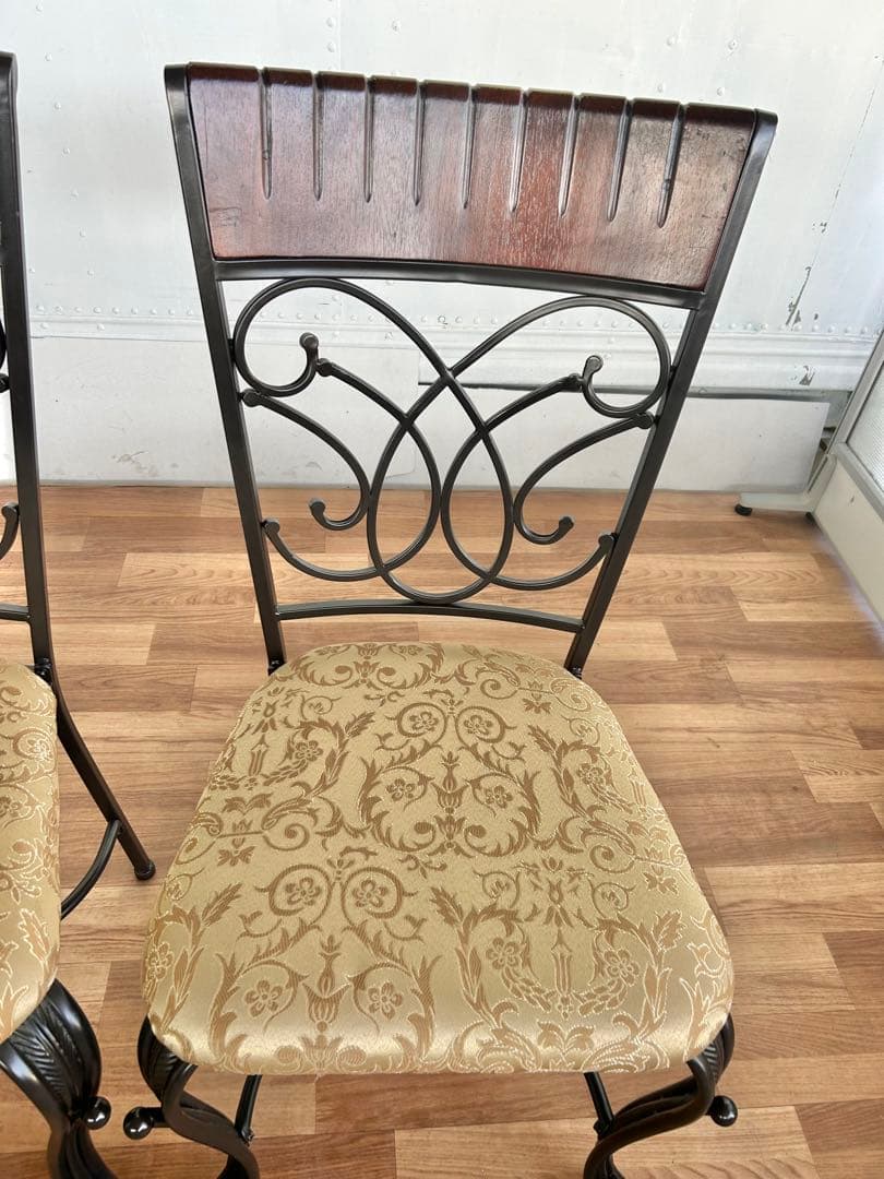 682 machi☆様　ダイニング　チェア　2脚 北欧 カントリー 美品　a