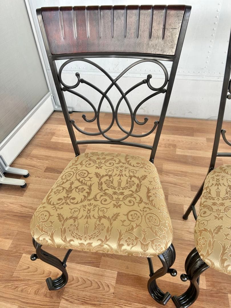 682 machi☆様　ダイニング　チェア　2脚 北欧 カントリー 美品　a