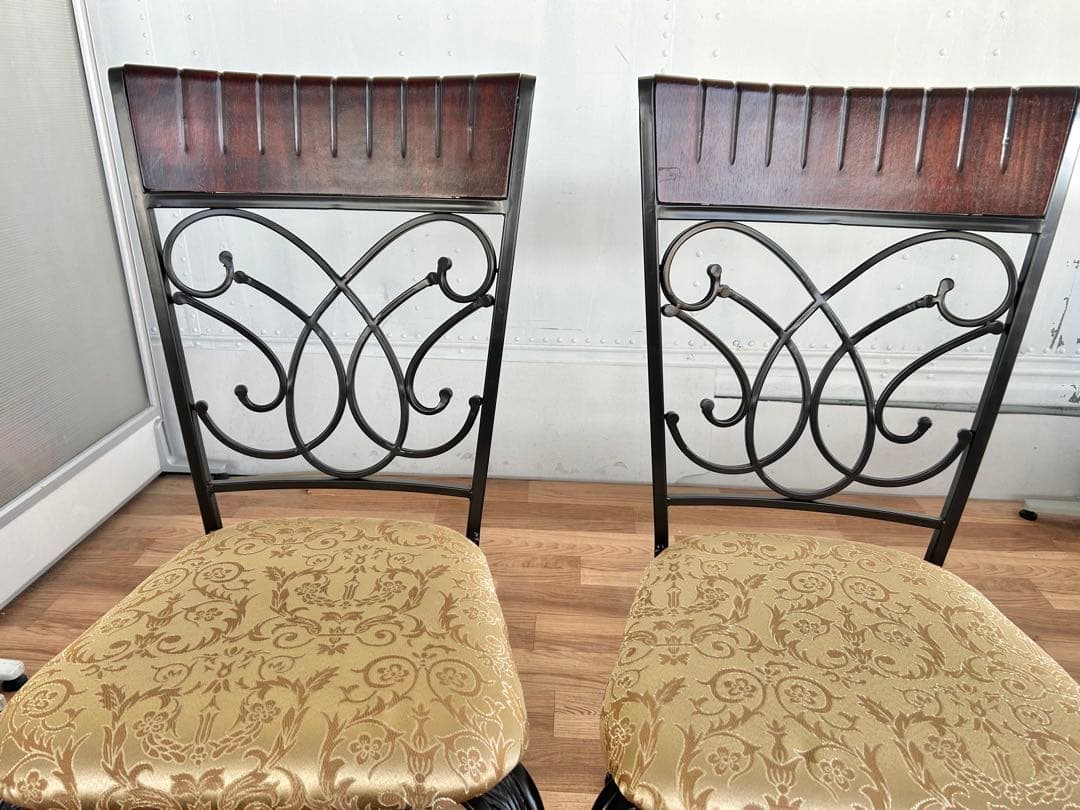 682 machi☆様　ダイニング　チェア　2脚 北欧 カントリー 美品　a