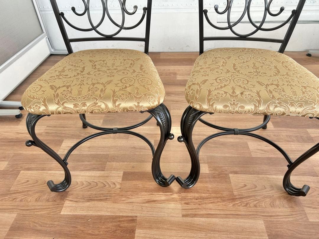 682 machi☆様　ダイニング　チェア　2脚 北欧 カントリー 美品　a