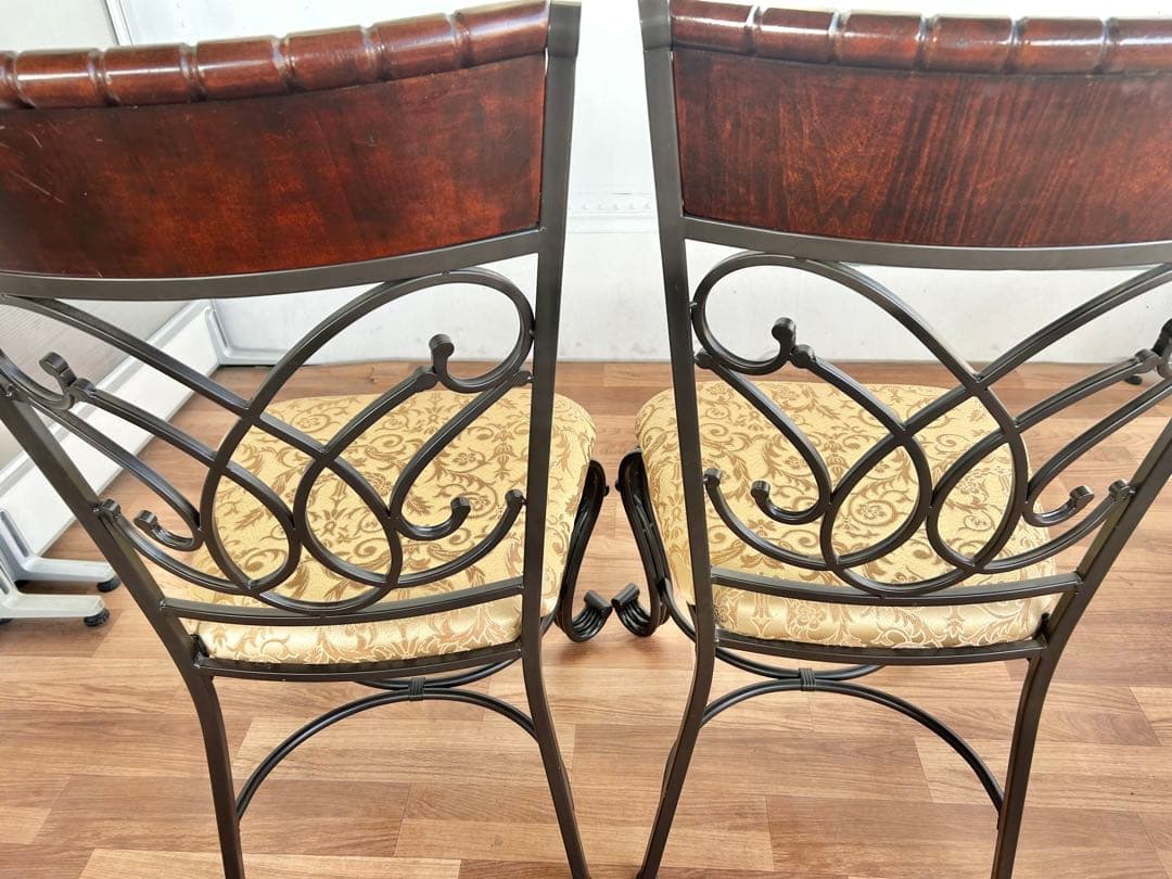 682 machi☆様　ダイニング　チェア　2脚 北欧 カントリー 美品　a