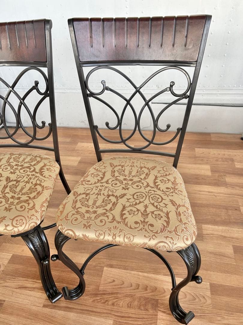 682 machi☆様　ダイニング　チェア　2脚 北欧 カントリー 美品　a