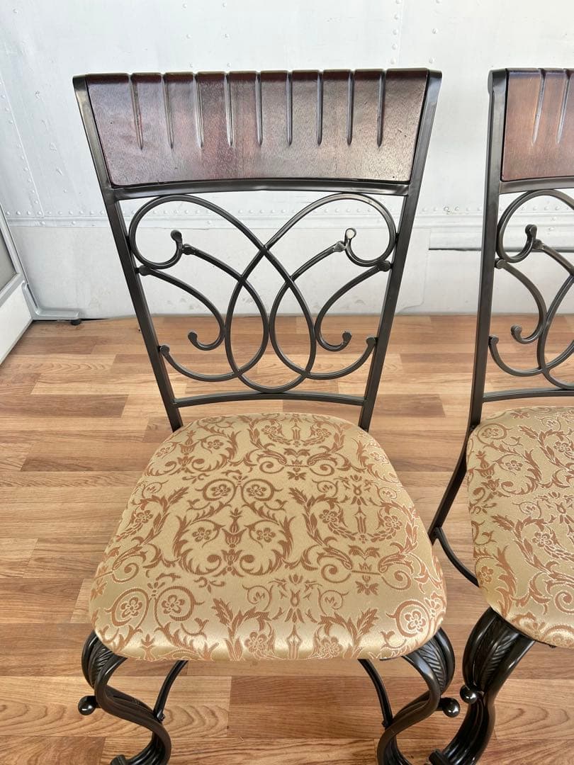 682 machi☆様　ダイニング　チェア　2脚 北欧 カントリー 美品　a