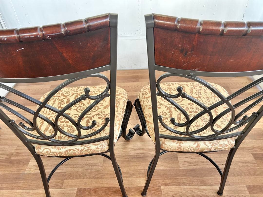 682 machi☆様　ダイニング　チェア　2脚 北欧 カントリー 美品　a