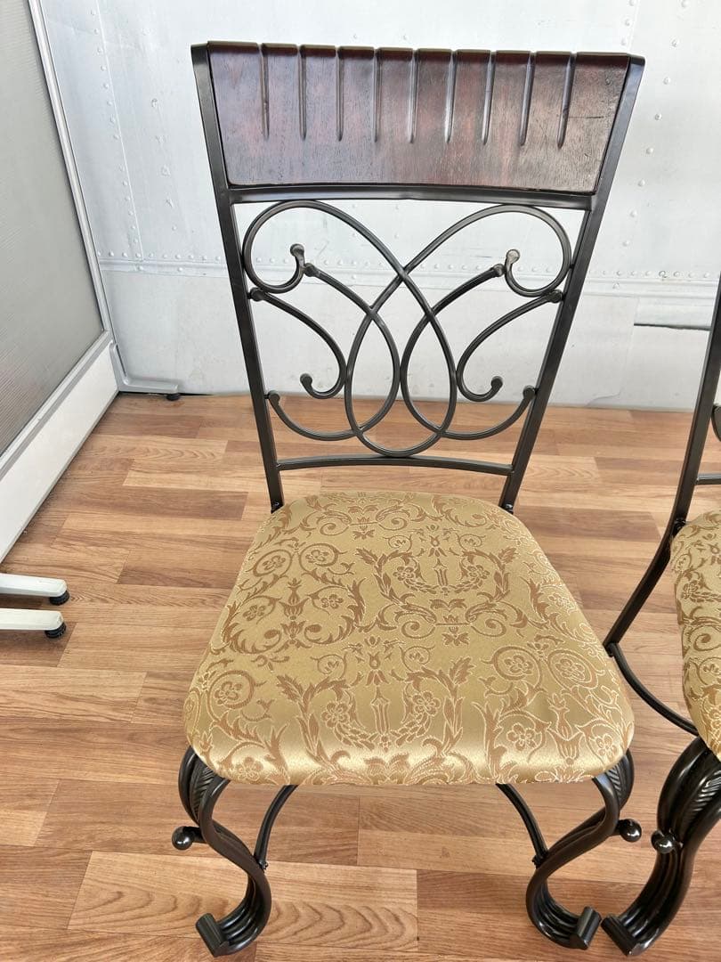 682 machi☆様　ダイニング　チェア　2脚 北欧 カントリー 美品　a