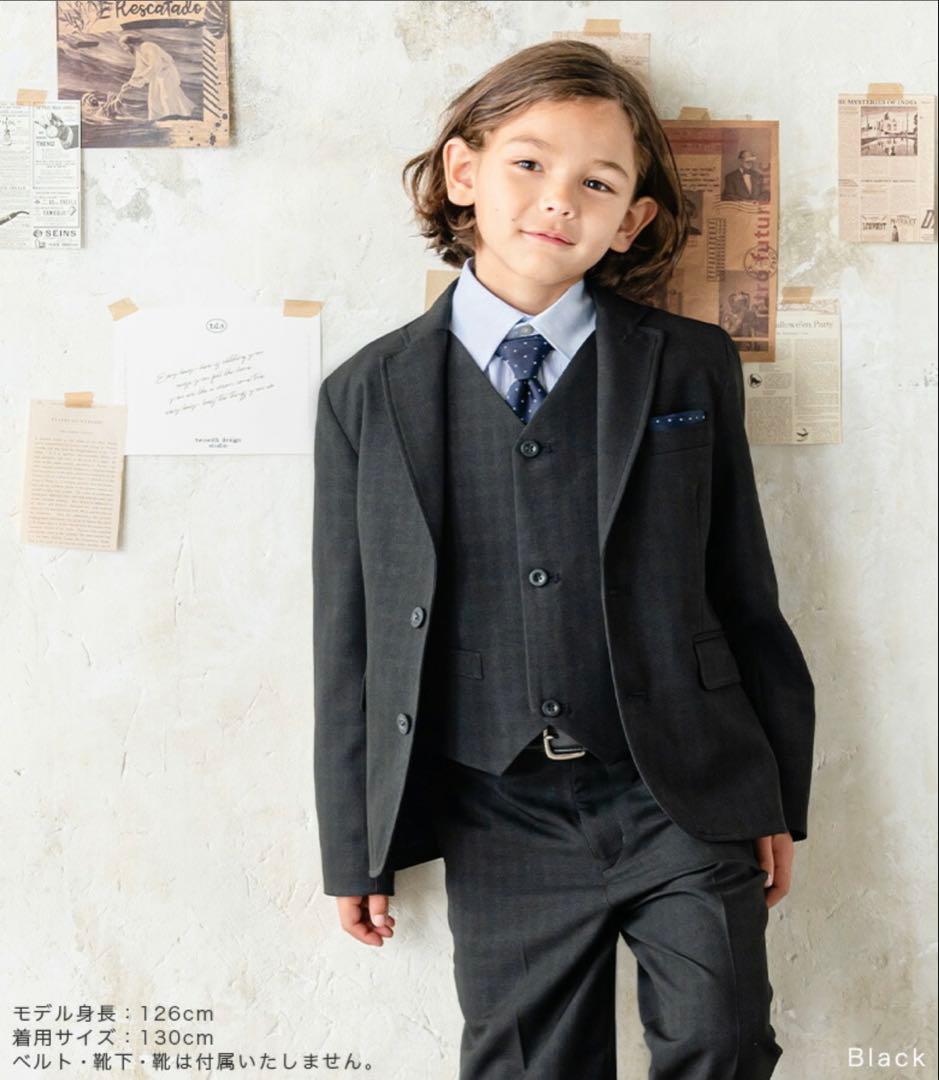 入学式 卒園式 フォーマルスーツ 120 男の子（普段着130cm）